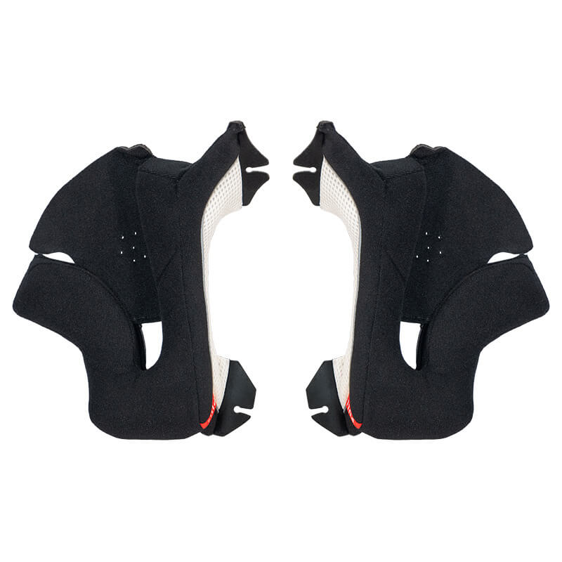 mousses joues airoh aviator ace noir 2025