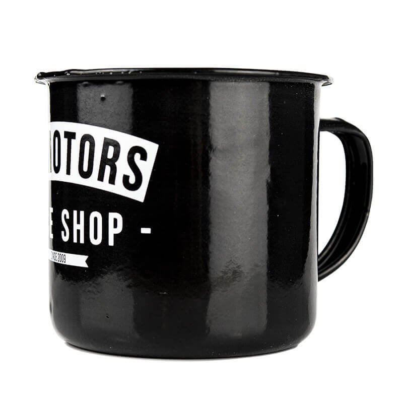 mug fxmotors noir logo classic blanc raceshop vintage