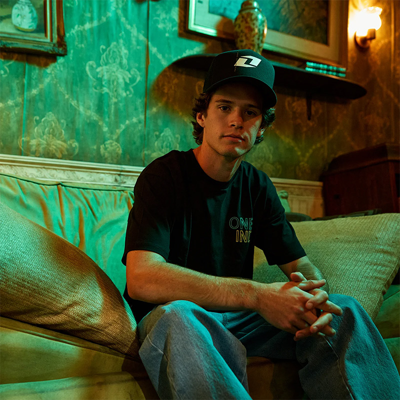 one industries sportswear 2026 casquette vert moto