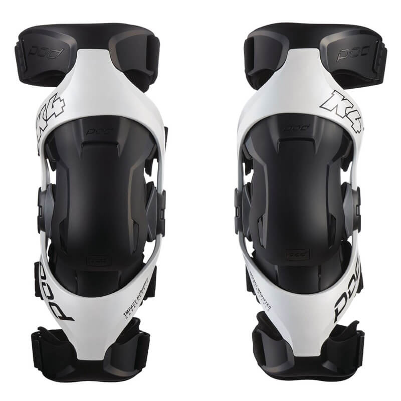 ortheses motocross pod k4 2.0 blanc noir 2021