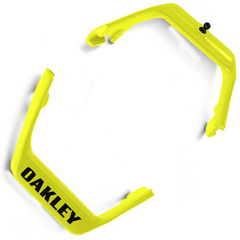 outriggers oakley mx metallique jaune accessoires masques airbrake