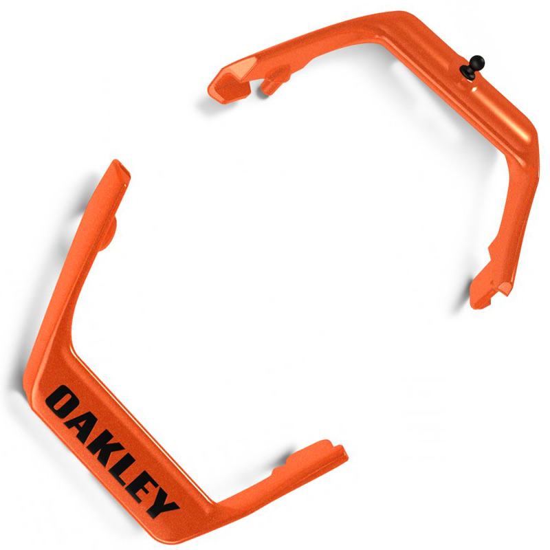 outriggers oakley mx metallique orange accessoires masques airbrake