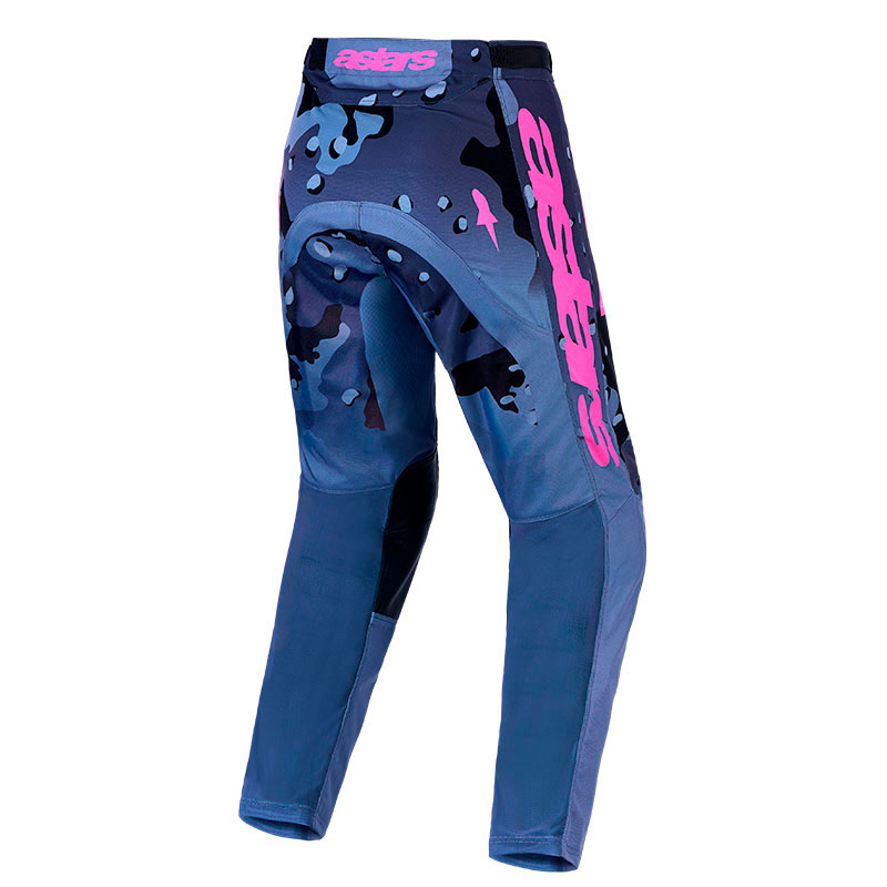 pantalon alpinestars enfant fluid lone gris violet dos