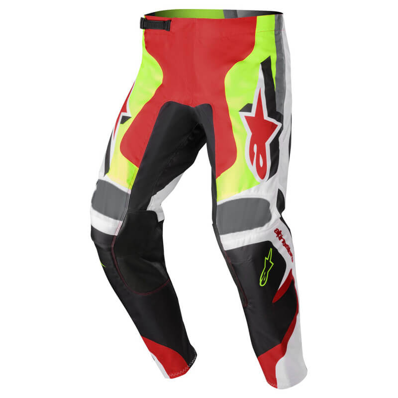 pantalon alpinestars fluid agent noir rouge 2023