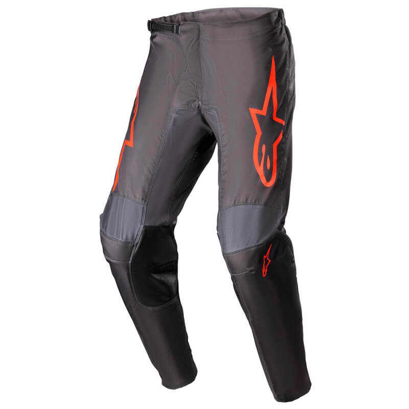 pantalon alpinestars fluid lurv gris orange fluo 2023