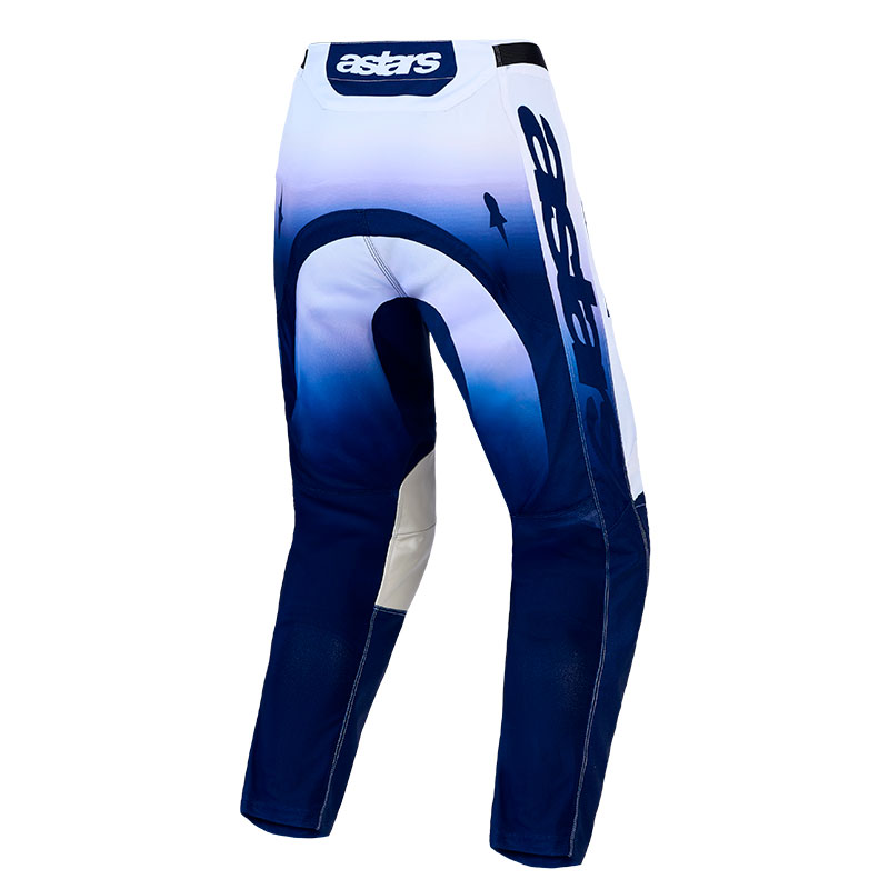pantalon alpinestars racer air amber bleu blanc dos