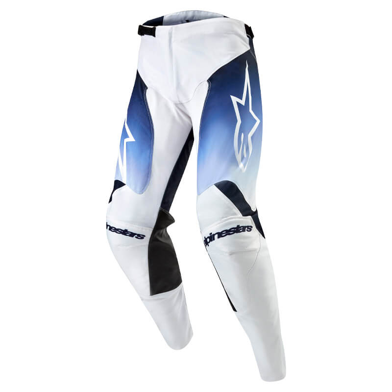 pantalon alpinestars racer hoen 2024 bleu blanc mx