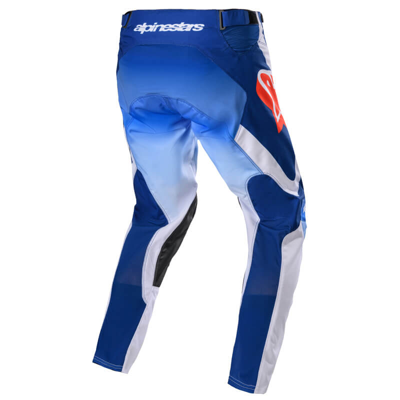pantalon alpinestars racer semi bleu orange 2023 cross
