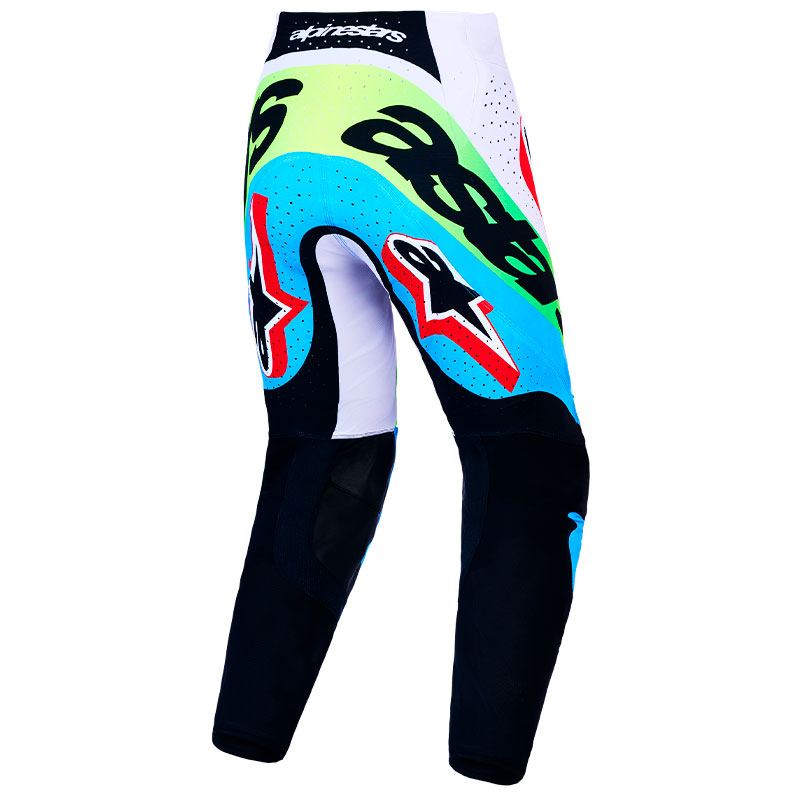 pantalon alpinestars supertech dyna gris vert noir dos