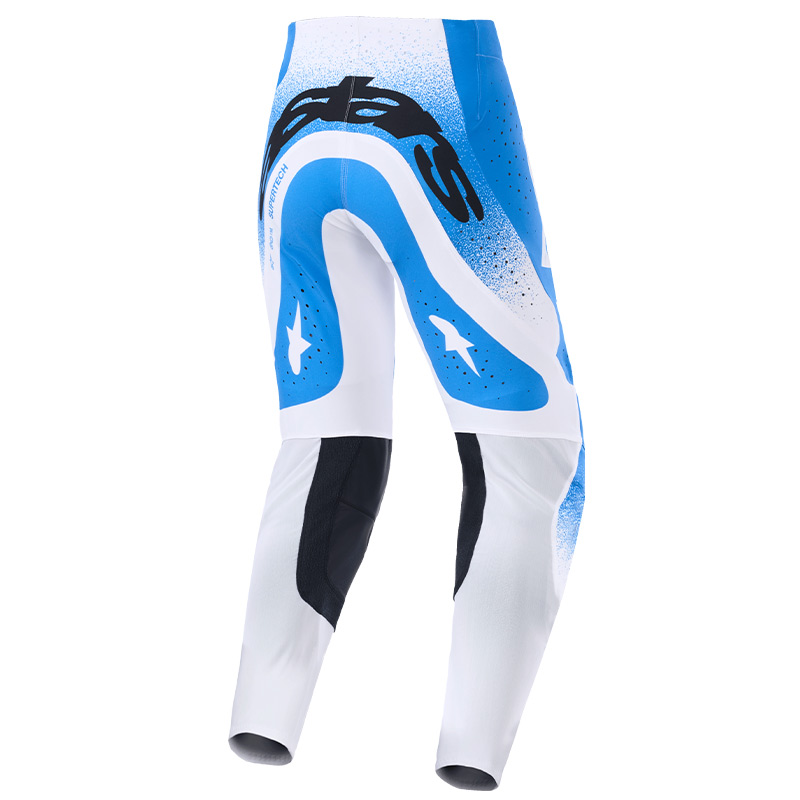 pantalon alpinestars supertech scenz bleu blanc mx