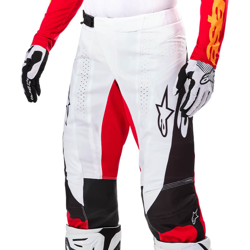 pantalon alpinestars techstar deep noir blanc 2025 motocross mx