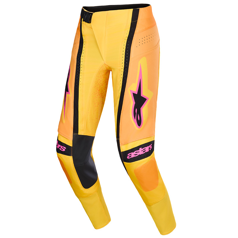 pantalon alpinestars techstar nomur jaune rose