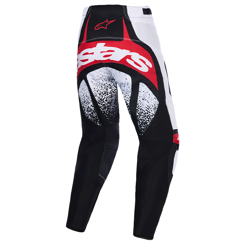 pantalon alpinestars techstar nomur rouge noir blanc mx