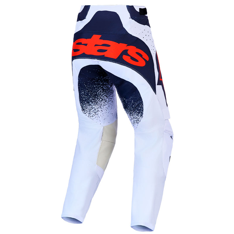 pantalon alpinestars techstar swan gris orange dos