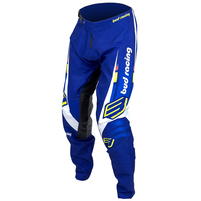 pantalon bud racing mx 2026 champions bleu