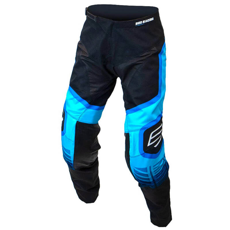pantalon bud racing neon noir bleu 2025 mx