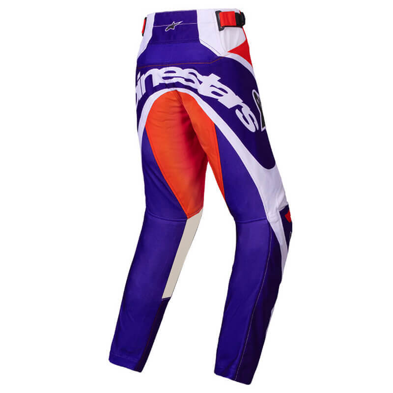 pantalon cross enfant alpinestars racer wurx violet 2025 cross mx