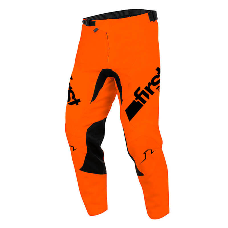 pantalon enfant first racing data 2023 orange classic