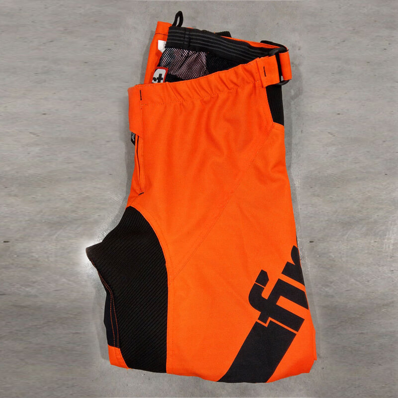 pantalon enfant first racing data 2023 orange enduro classic