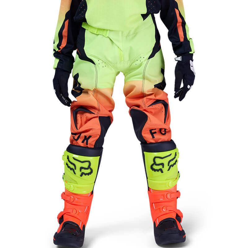 pantalon enfant fox racing 180 shield jaune mx