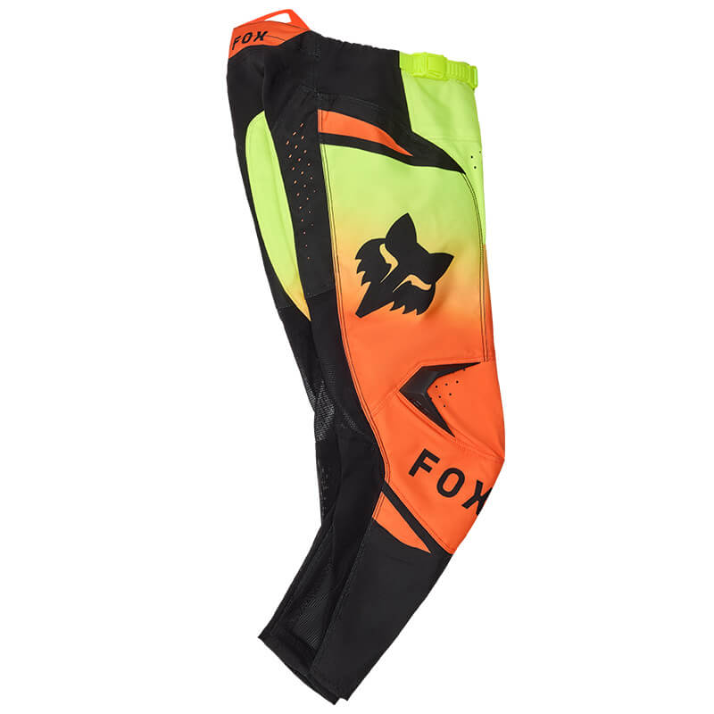 pantalon enfant fox racing 180 shield jaune