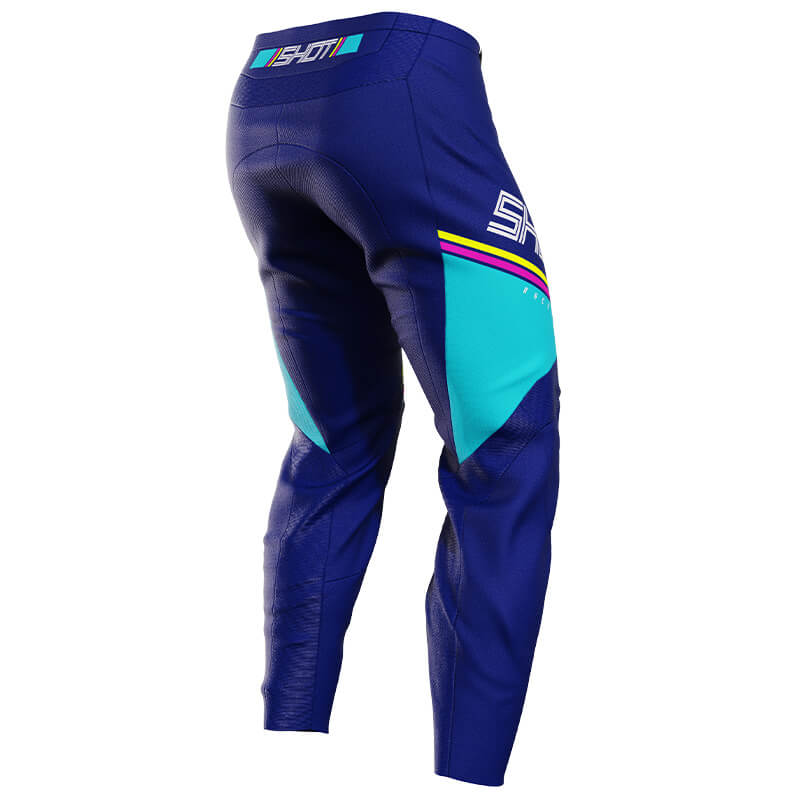 pantalon enfant shot draw indy bleu 2024 cross mx