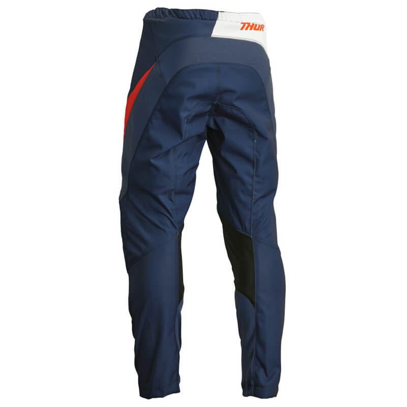 pantalon enfant thor mx sector edge bleu marine 2023 cross sx