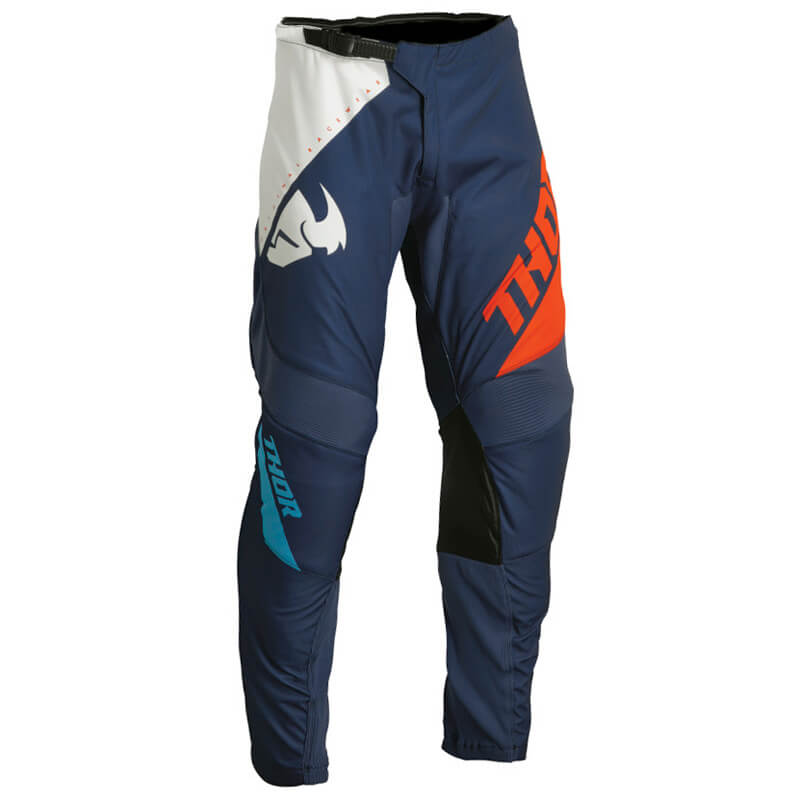 pantalon enfant thor mx sector edge bleu marine 2023 sx