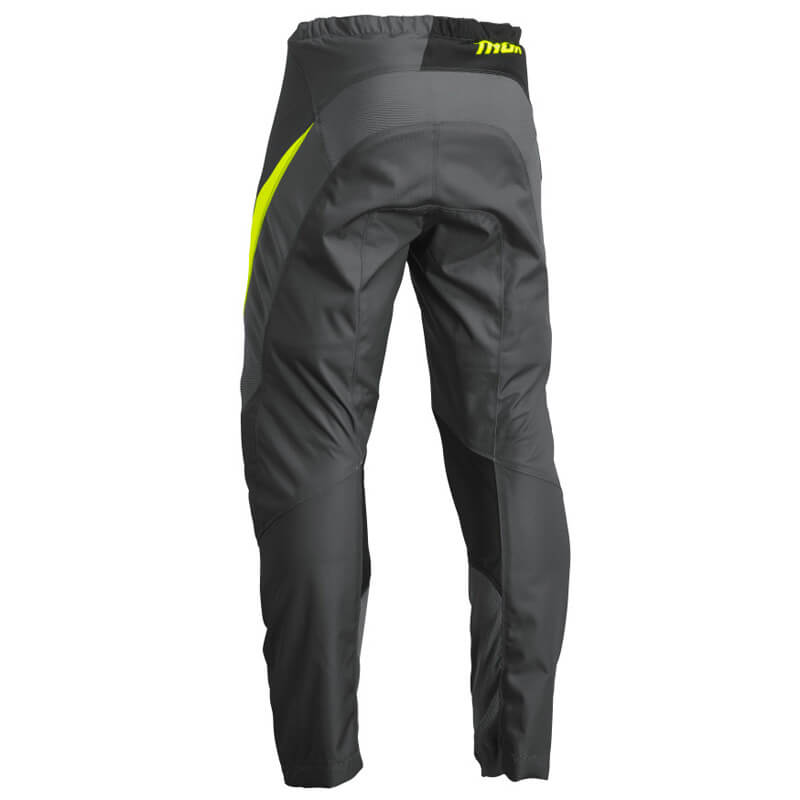 pantalon enfant thor mx sector edge gris 2023 cross sx