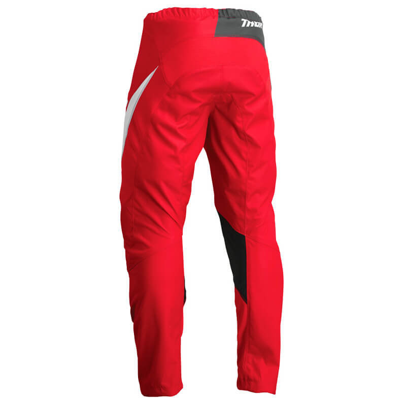 pantalon enfant thor mx sector edge rouge 2023 cross sx