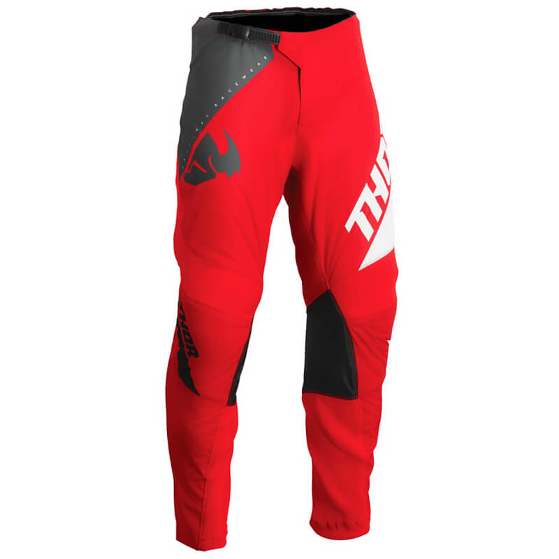 pantalon enfant thor mx sector edge rouge 2023 sx