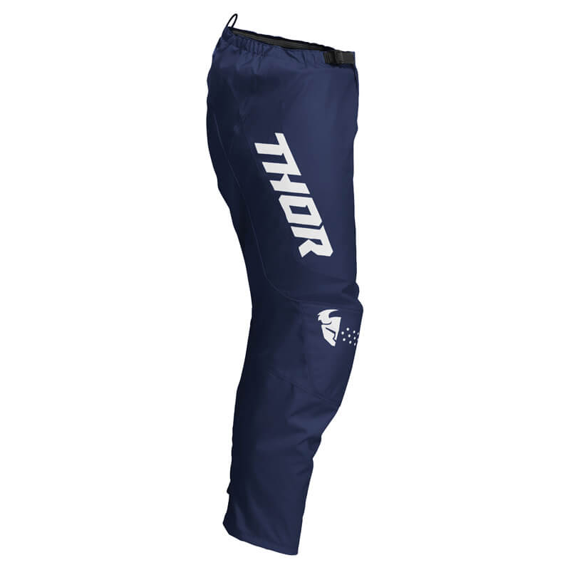 pantalon enfant thor mx sector minimal bleu marine 2022 cross mx