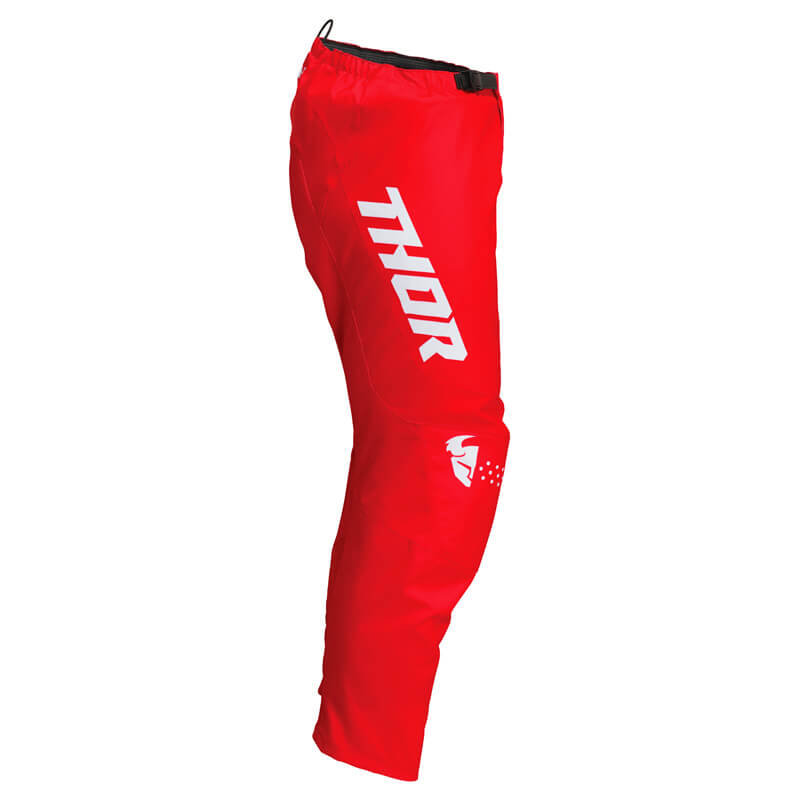 pantalon enfant thor mx sector minimal rouge 2022 cross mx