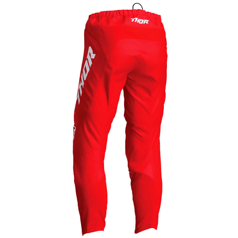 pantalon enfant thor mx sector minimal rouge 2022 enduro mx