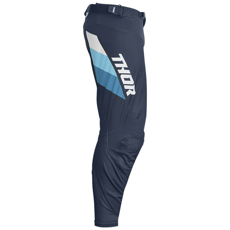 pantalon enfant thor pulse tactic 2023 bleu nuit motocross