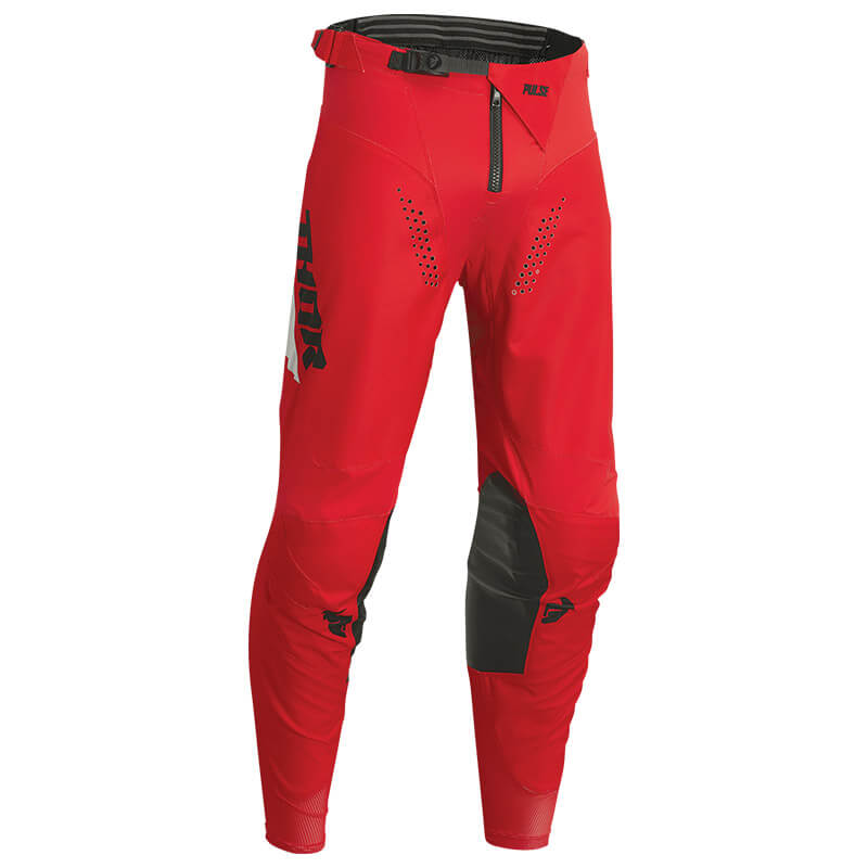 pantalon enfant thor pulse tactic 2023 rouge mx