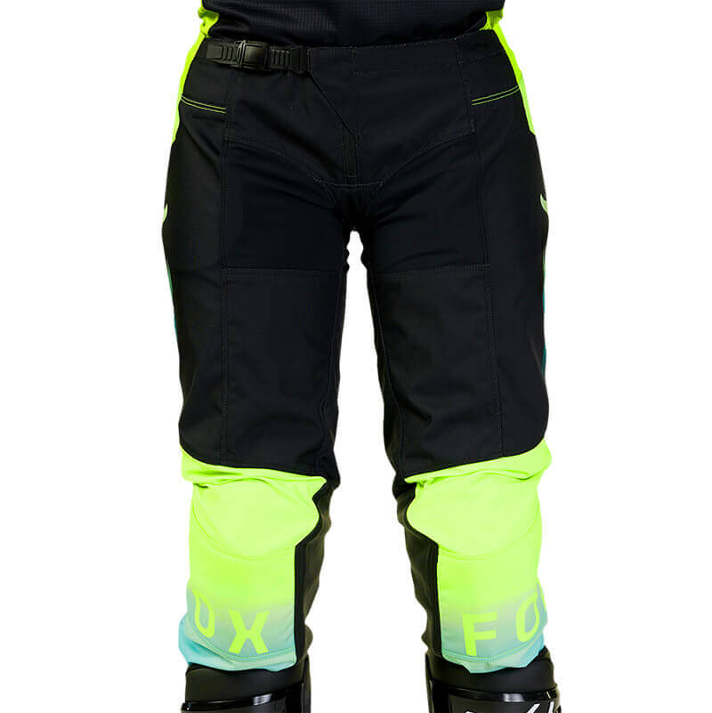 pantalon femme fox racing 180 flora jaune 2024 enduro