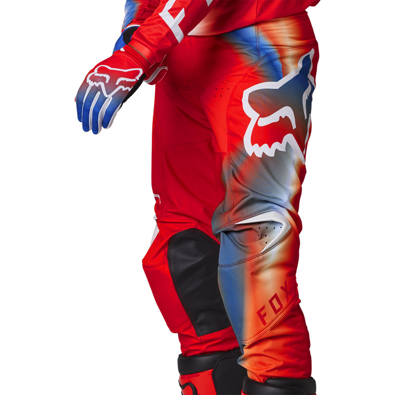 pantalon fox 180 toxsyk 2023 rouge fluo motocross