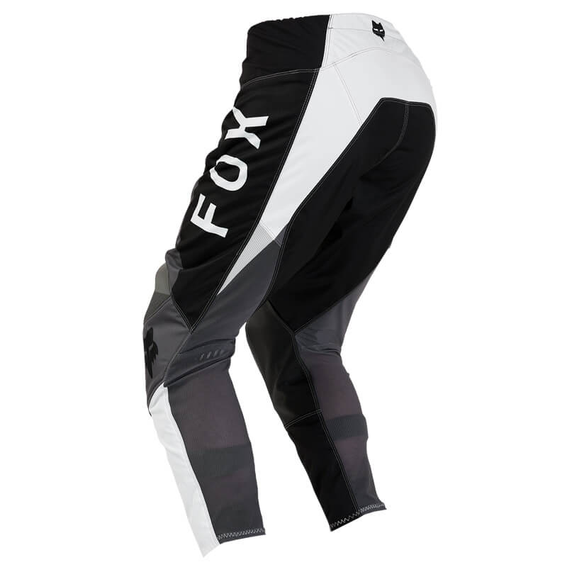 pantalon fox racing 180 nitro blanc noir 2024 cross mx