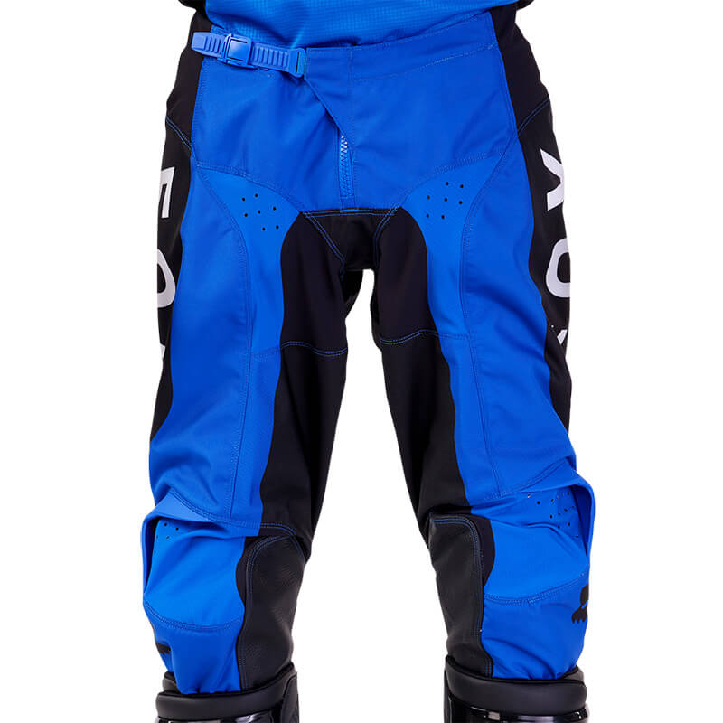 pantalon fox racing 180 nitro bleu 2024 motocross mx