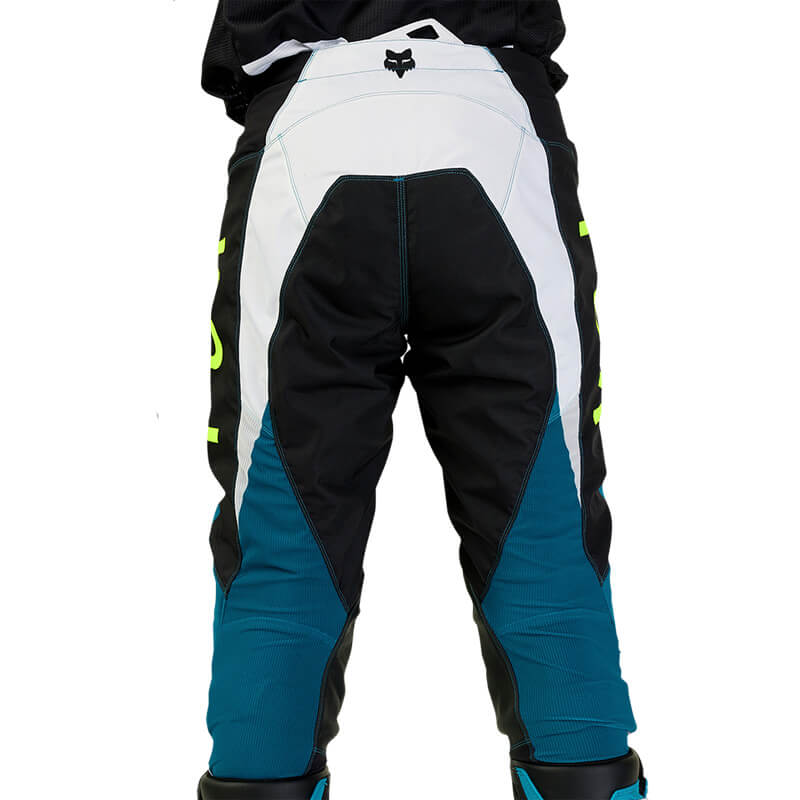 pantalon fox racing 180 nitro bleu vert 2024 enduro mx