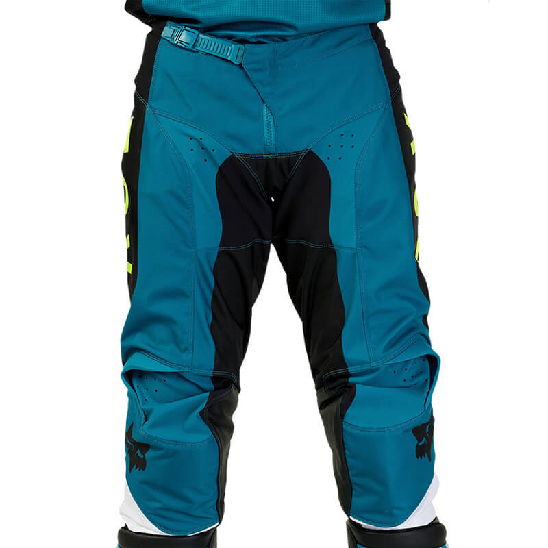 pantalon fox racing 180 nitro bleu vert 2024 motocross mx