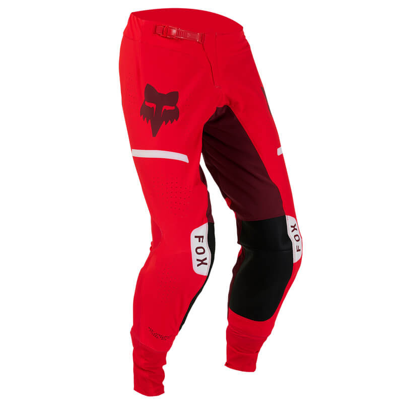pantalon fox racing flexair optical rouge 2023 mx