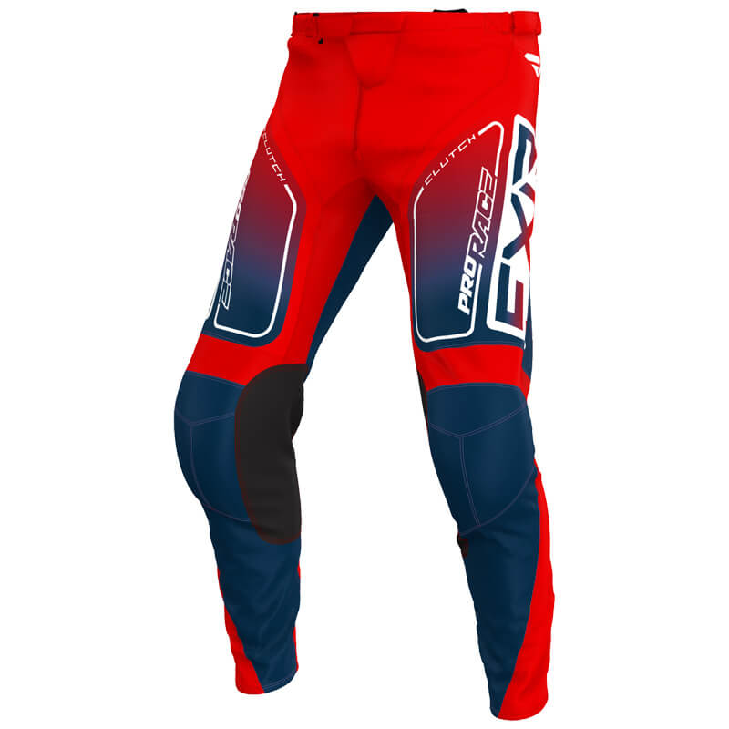 pantalon fxr clutch rouge bleu 2024 mx