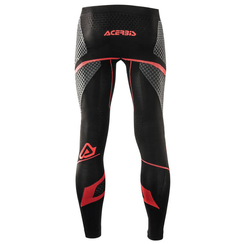 pantalon hiver acerbis x body noir rouge 2023 chaud