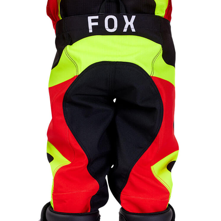 pantalon kid fox racing ballast noir rouge 2024 motocross mx