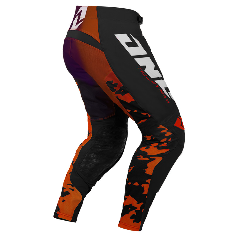 pantalon one industries daze orange moto
