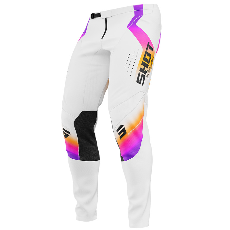pantalon shot contact stream blanc