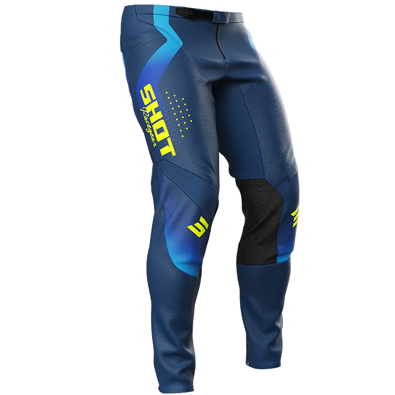 pantalon shot contact stream bleu mx