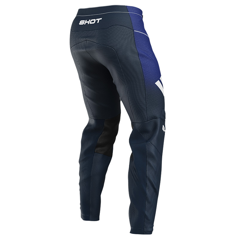 pantalon shot devo future bleu moto